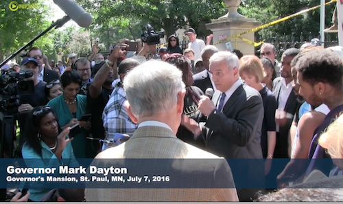 Governor Dayton prejudges the case